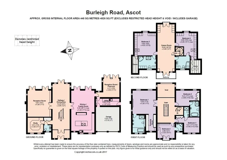 Floorplan 1 for Burleigh Road, Ascot SL5