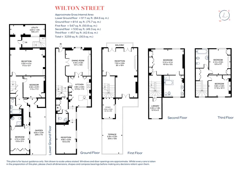 Floorplan 1 for Wilton Street London SW1X