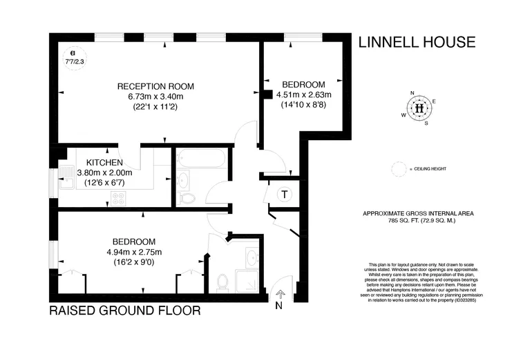 Floorplan 1 for Folgate Street, London, E1