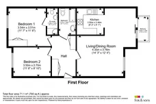 Canary Quay, Eastbourne floorplan 1 out of 1