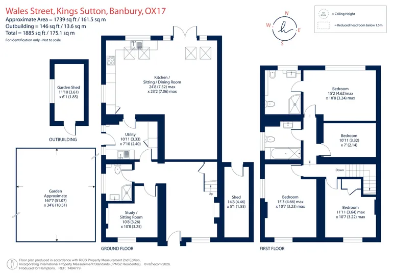Floorplan 1 for Wales Street, Kings Sutton, OX17