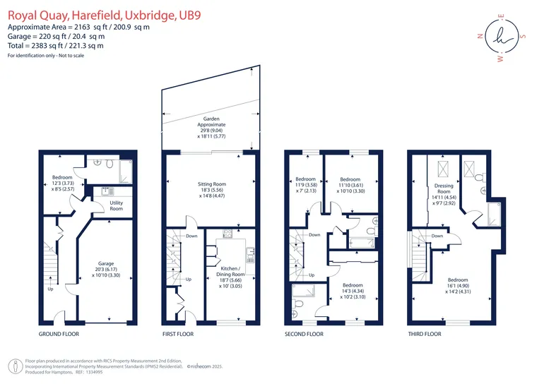 Floorplan 1 for Royal Quay, Uxbridge, UB9