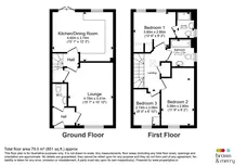 Sutton Grove, Broughton, Aylesbury floorplan 2 out of 2