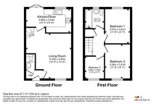 Mereland Road, Didcot floorplan 1 out of 1