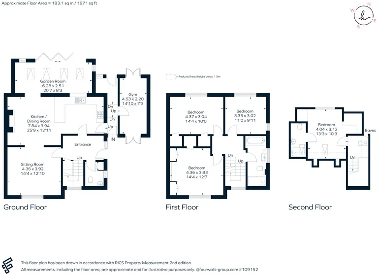 Floorplan 1 for Minster Way, Bath, BA2