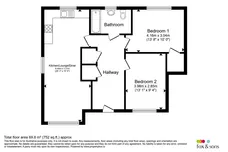 Luck Road, Bursledon, Southampton floorplan 1 out of 1