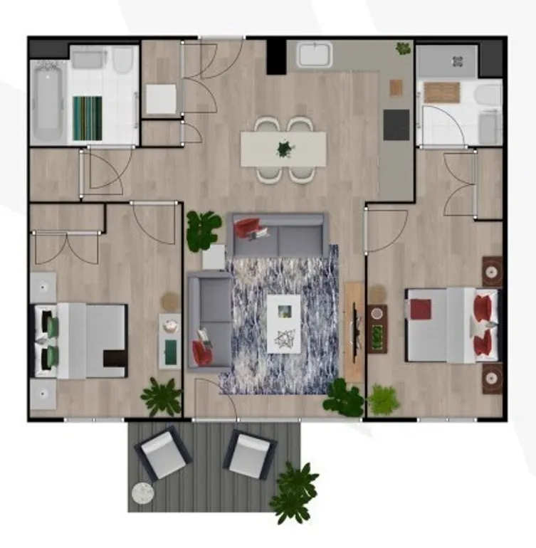 Floorplan 1 for Momento Elephant  Castle London SE17