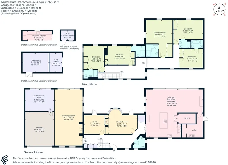 Floorplan 1 for Reading Road, Eversley, RG27