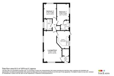Coppitts Hill, Yeovil floorplan 1 out of 1