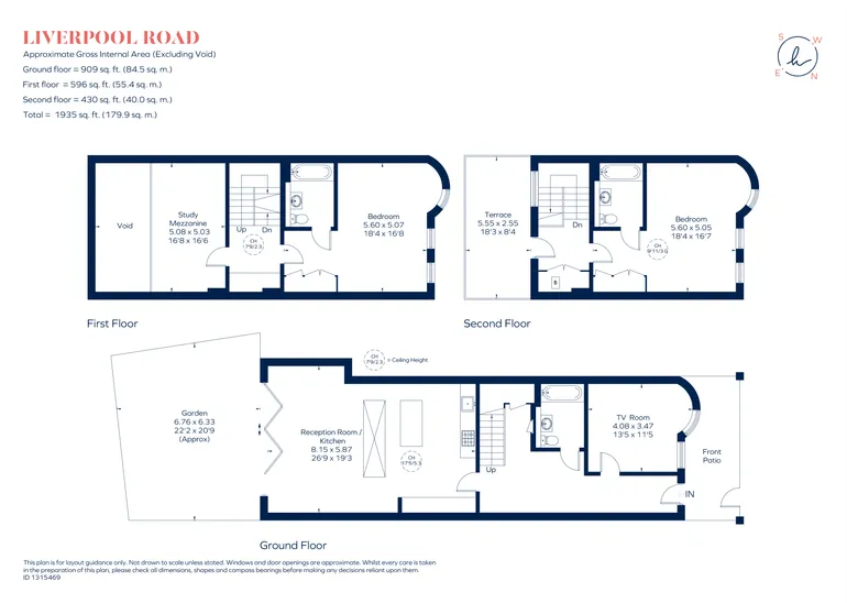 Floorplan 1 for Liverpool Road, London, N1