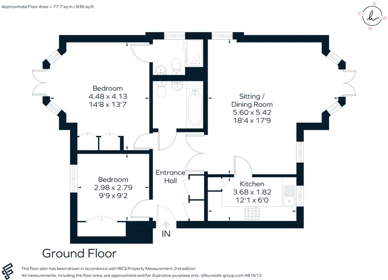 Floorplan 1 for Longbourn, Windsor, SL4