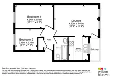 Baxter Court, Norwich floorplan 1 out of 1