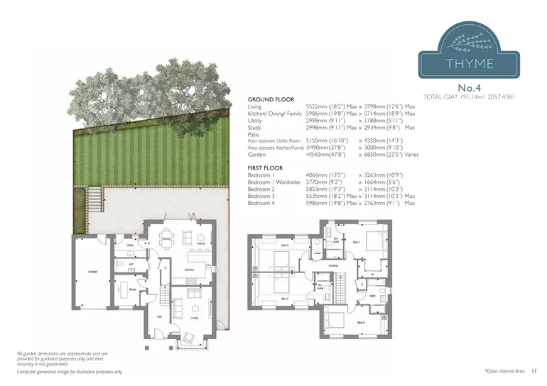 Floorplan 2 for Herb Grove, Banstead, SM7