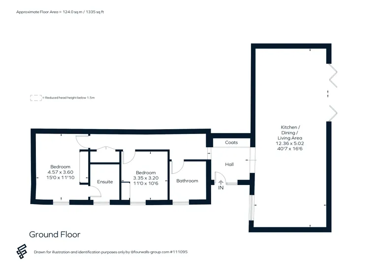 Floorplan 1 for Warren Farm, Tunbridge Wells, TN3
