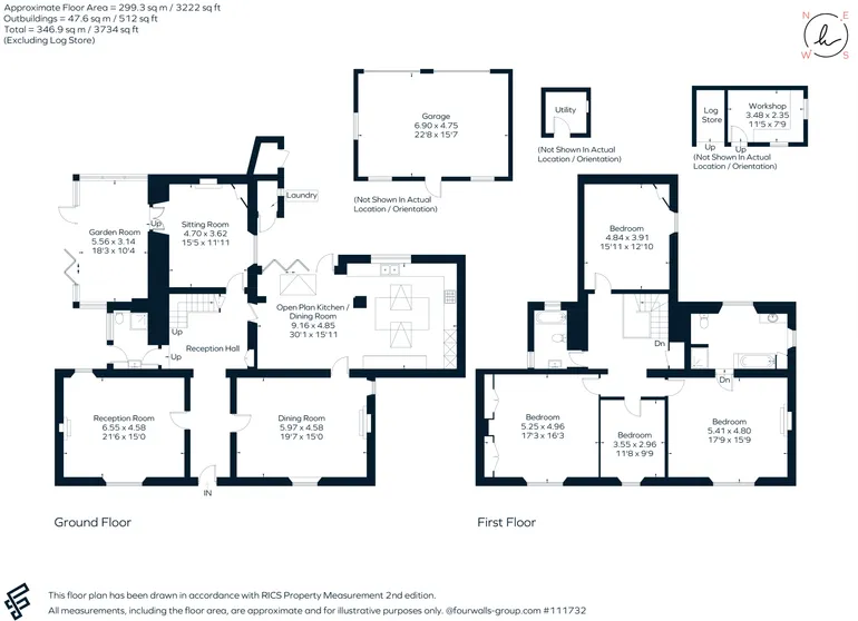Floorplan 1 for Queen Charlton, Bristol, BS31