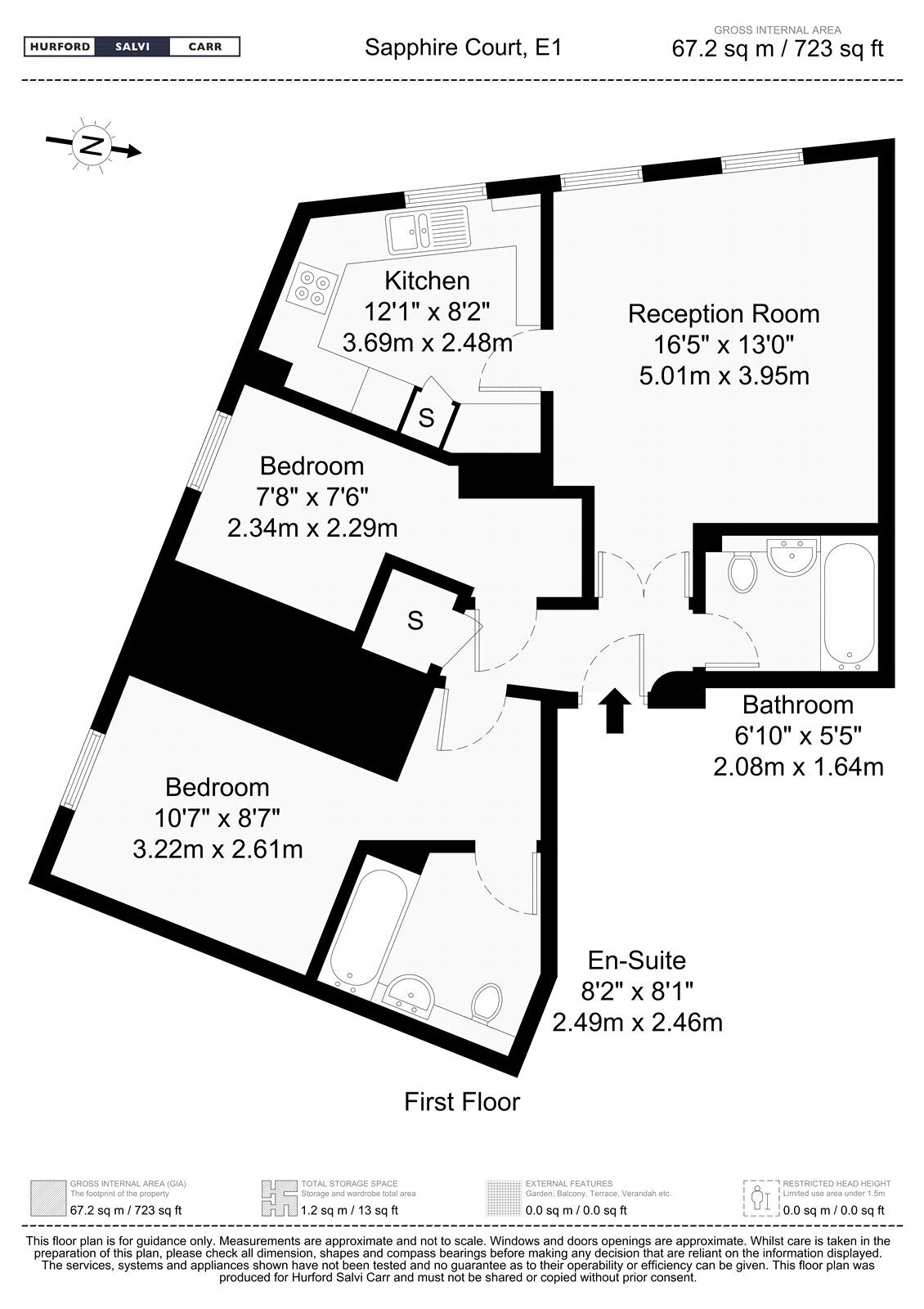 Ensign Street, London, E1 floorplan