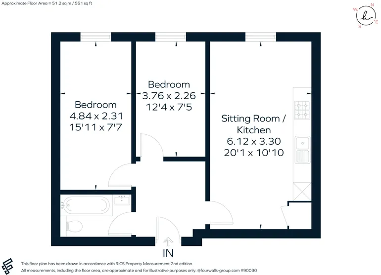 Floorplan 1 for Arden Street Stratford-upon-Avon CV37