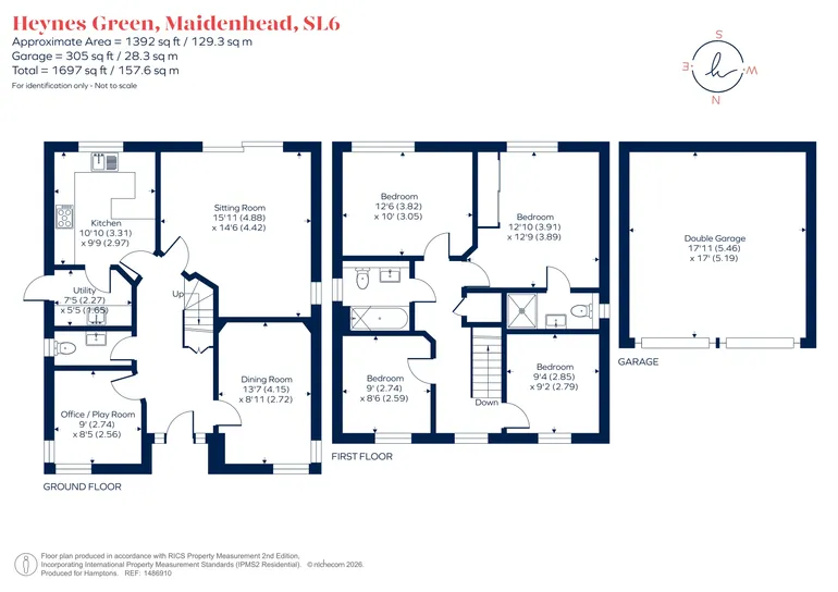 Floorplan 1 for Heynes Green Maidenhead SL6