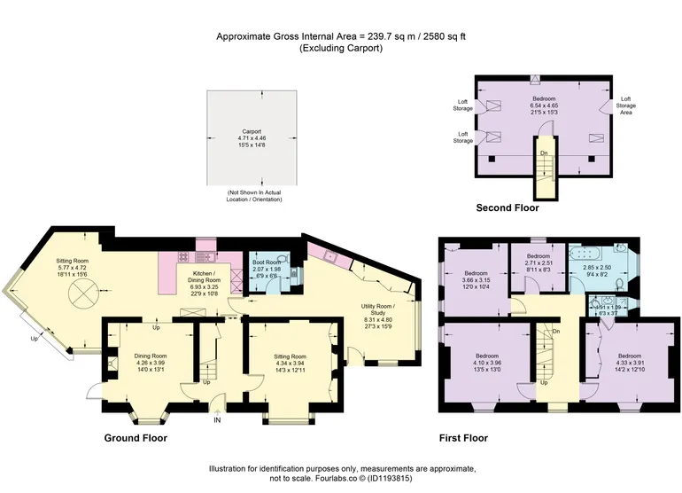 Floorplan 1 for Far Wells Road Bisley GL6