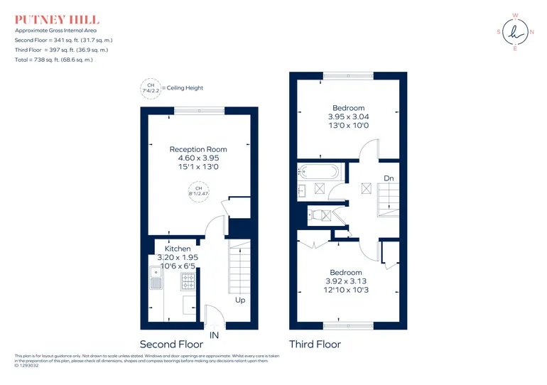Floorplan 1 for Putney Hill, London, SW15