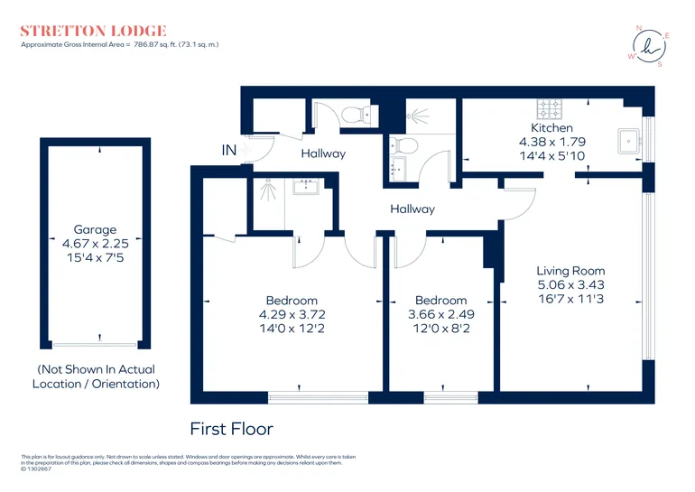 Floorplan 1 for Gordon Road, Ealing, W13
