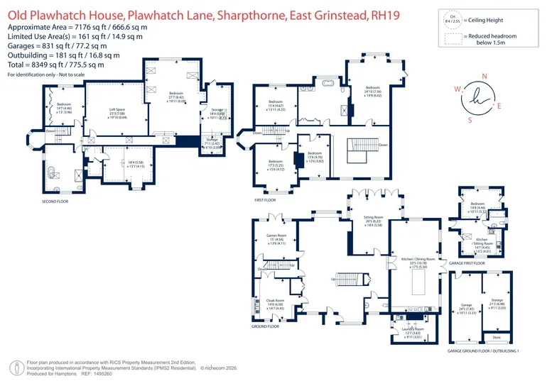 Floorplan 1 for Plawhatch Lane Sharpthorne RH19