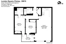 Upper Richmond Road, London floorplan 1 out of 1