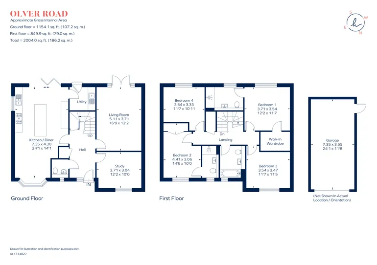 Floorplan 1 for Olver Rd, Shackleton Village, CV37