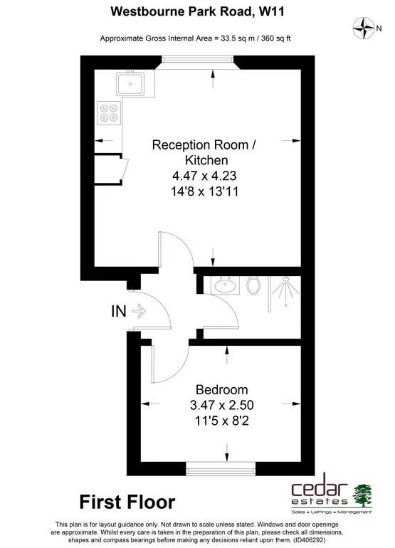 Floorplan 1 for Westbourne Park Road London W11