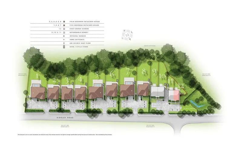 Floorplan 2 for Oakland Grove, Ridgley Road, Godalming, GU8