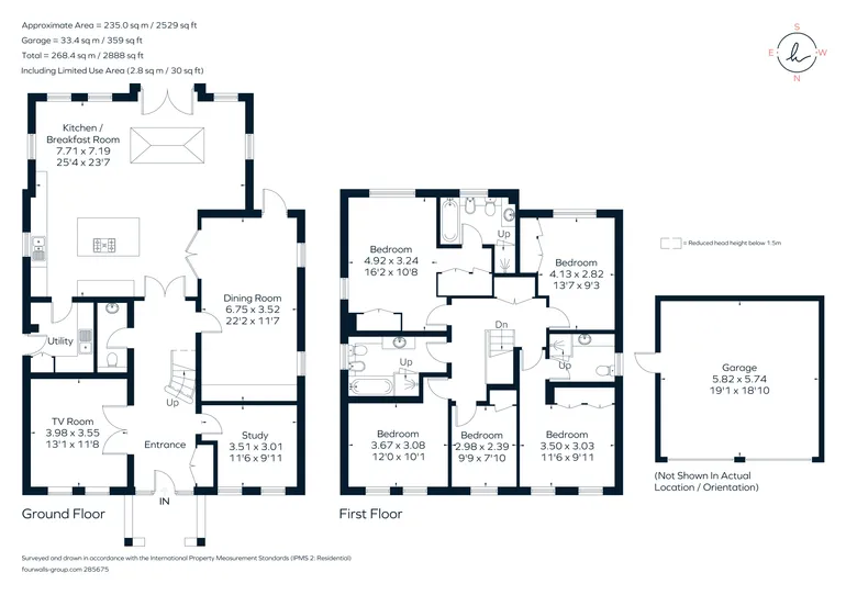 Floorplan 1 for Truss Hill Road, Ascot, SL5