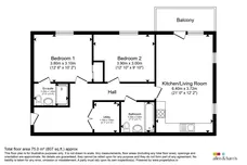 Flatts Close, Stoke Gifford, Bristol floorplan 1 out of 1