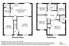 Clos Yr Onnen, Capel Llanilltern, Cardiff floorplan 1 out of 1
