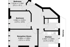 Uxbridge Road floorplan 1 out of 1