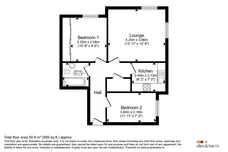 Robertsons Gait, Paisley floorplan 1 out of 1