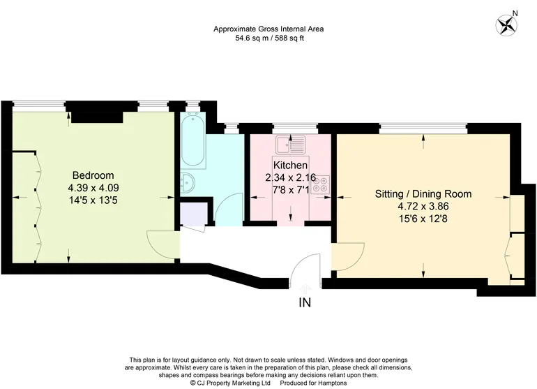 Floorplan 1 for Langley Road Watford WD17