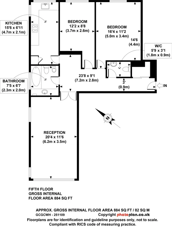 Floorplan 1 for Willesden Lane, NW6