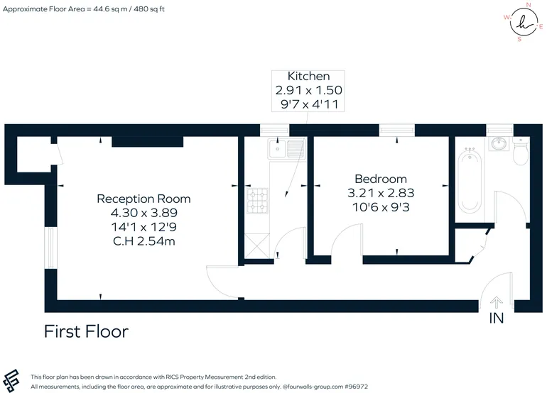Floorplan 1 for St Andrews Road London NW10