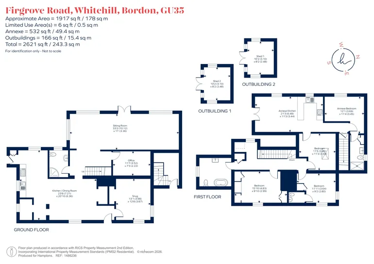 Floorplan 1 for Firgrove Road, Whitehill, GU35