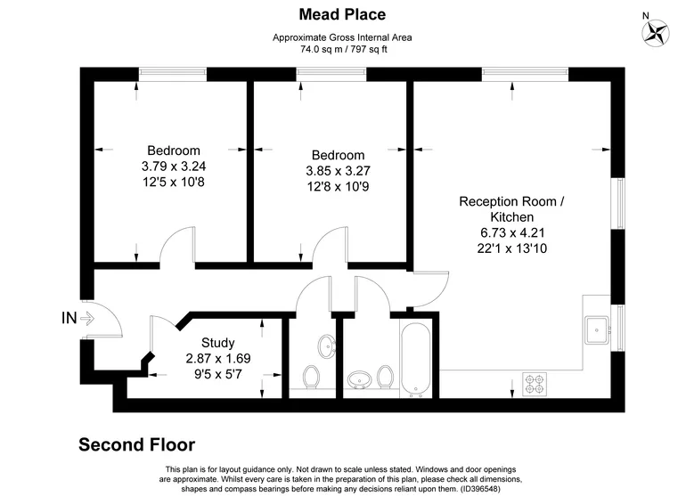 Floorplan 1 for Berry Lane Rickmansworth WD3