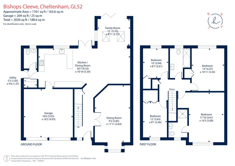 Floorplan 1 for Stoke Park Court, Bishops Cleeve, Cheltenham, GL52