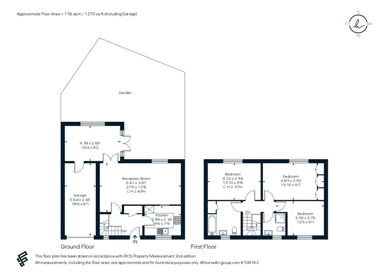 Floorplan 1 for Hearne Road, London, W4