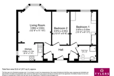 Burling Court, Cambridge floorplan 1 out of 1