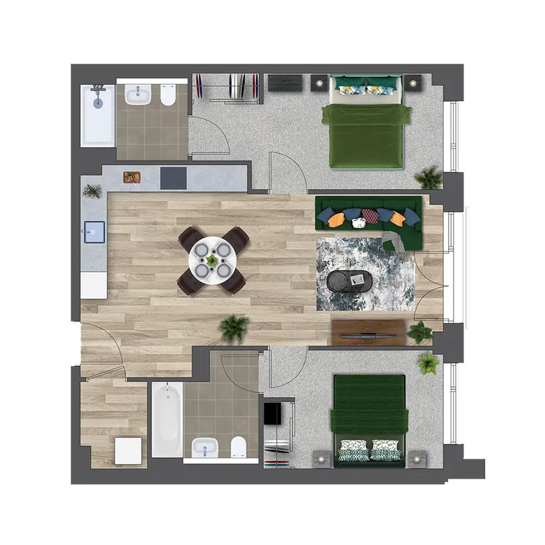 Floorplan 1 for 1 Marketfield Way Redhill RH1