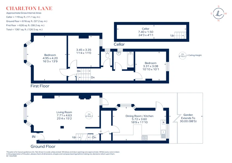 Floorplan 1 for Charlton Lane, London, SE7