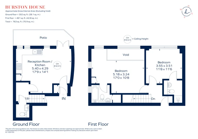 Floorplan 1 for Burston Road, London, SW15