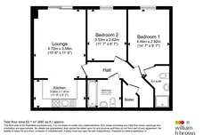 Bouverie Court, Leeds floorplan 1 out of 1