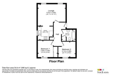 Falmouth Close, Eastbourne floorplan 1 out of 1