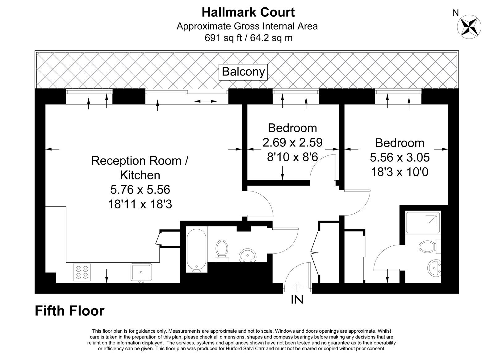 Ursula Gould Way, London, E14 floorplan