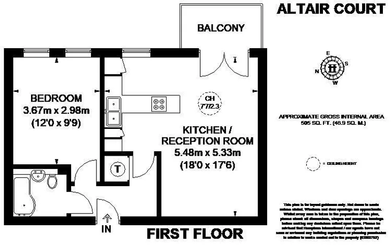 Floorplan 1 for Southgate Road London N1